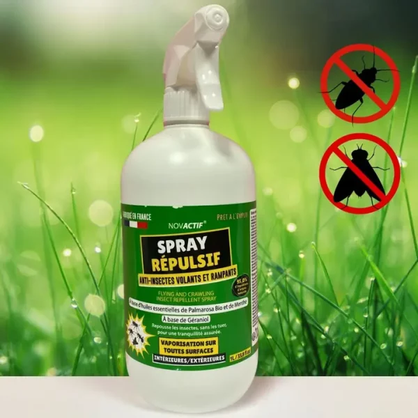 Spray Répulsif Naturel Insectes - 1L