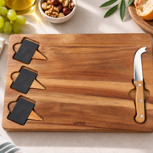 Plateau à Fromage en Bois d&rsquo;Acacia