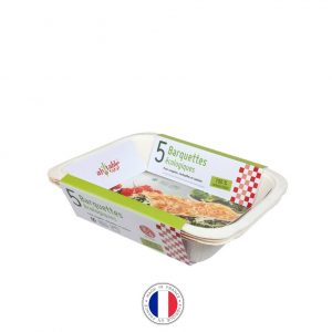 Barquettes compostables écologiques 1.5L (x5)