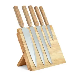 Set de Couteaux et Support Magnétique