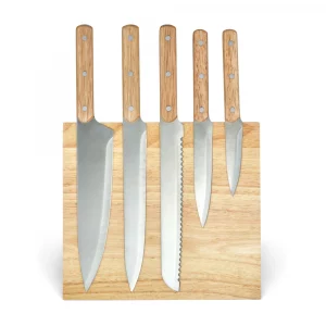 Set de Couteaux et Support Magnétique