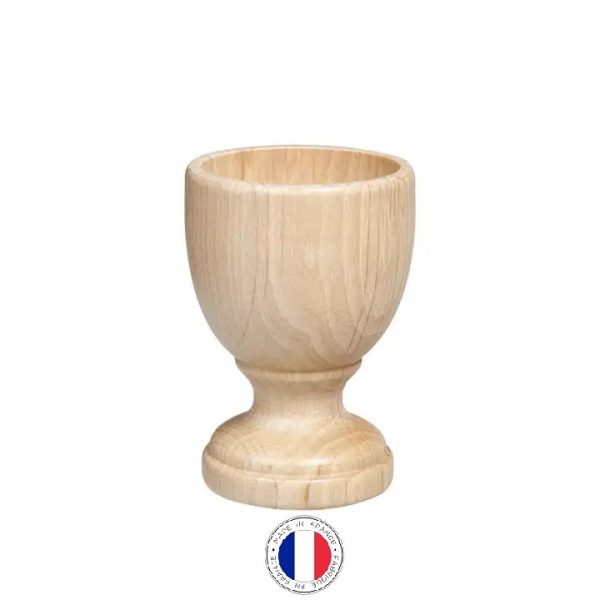 Coquetier en bois de Charme