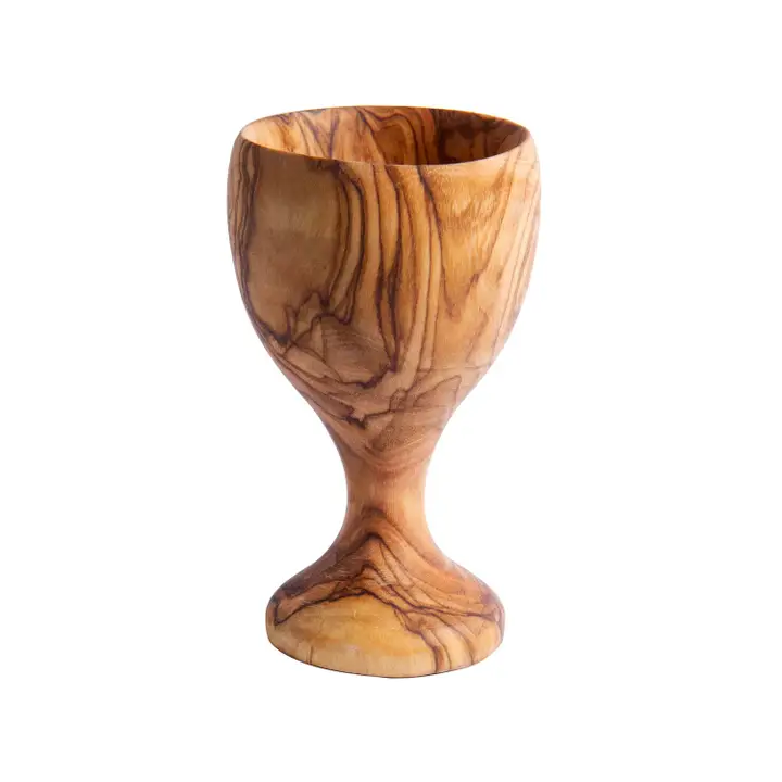 Coquetier en bois d'Olivier