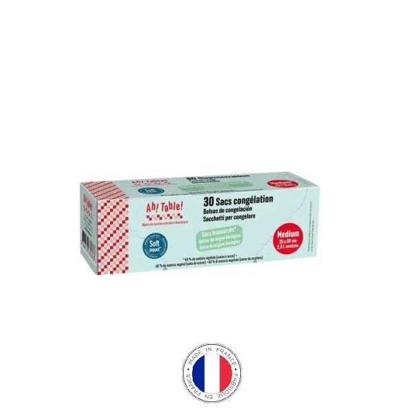 Sacs Congélation Écologiques Taille S (x30)