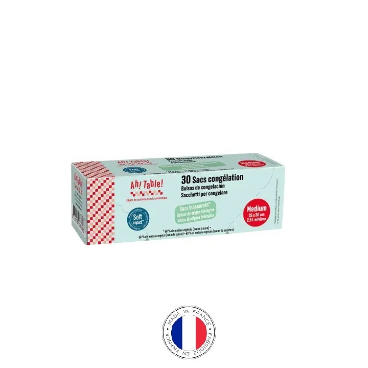 Sacs Congélation Écologiques Taille S (x30)