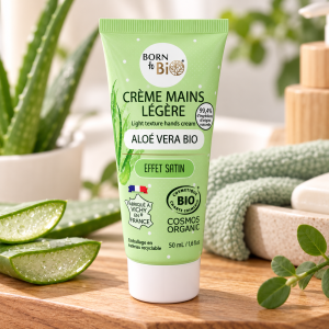 Crème Mains Légères Aloé Vera Bio