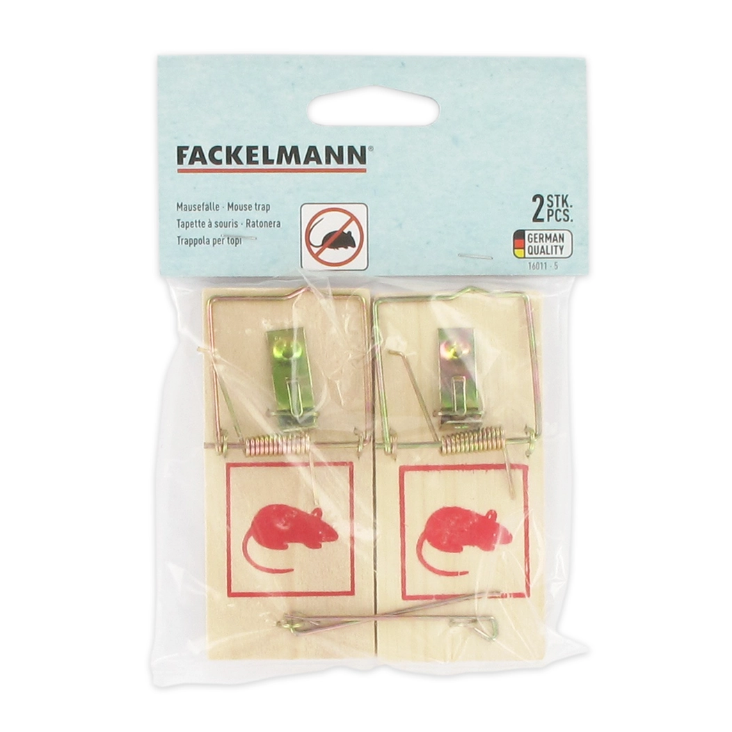 Pack de 2 Pièges à Souris en Bois Ecologique – Image 2