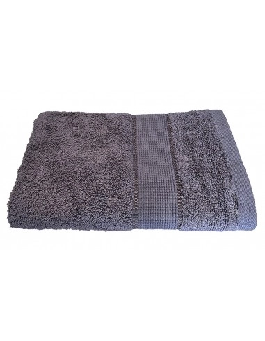 Serviette Bambou Uni Anthracite - Visage et Mains