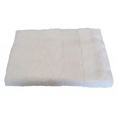 Serviette Bambou Uni Blanche - Visage et Mains