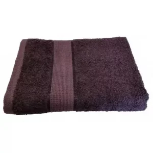 Serviette Bambou Uni Marron – Visage et Mains