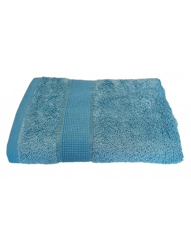 Serviette Bambou Uni Turquoise - Visage et Mains