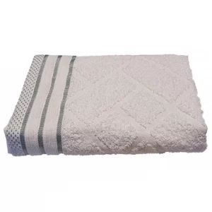 Serviette Jacquard Blanche