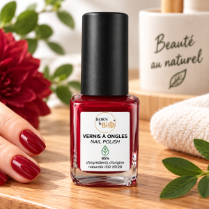 Vernis à Ongles Naturel – Rouge Royal 7mL