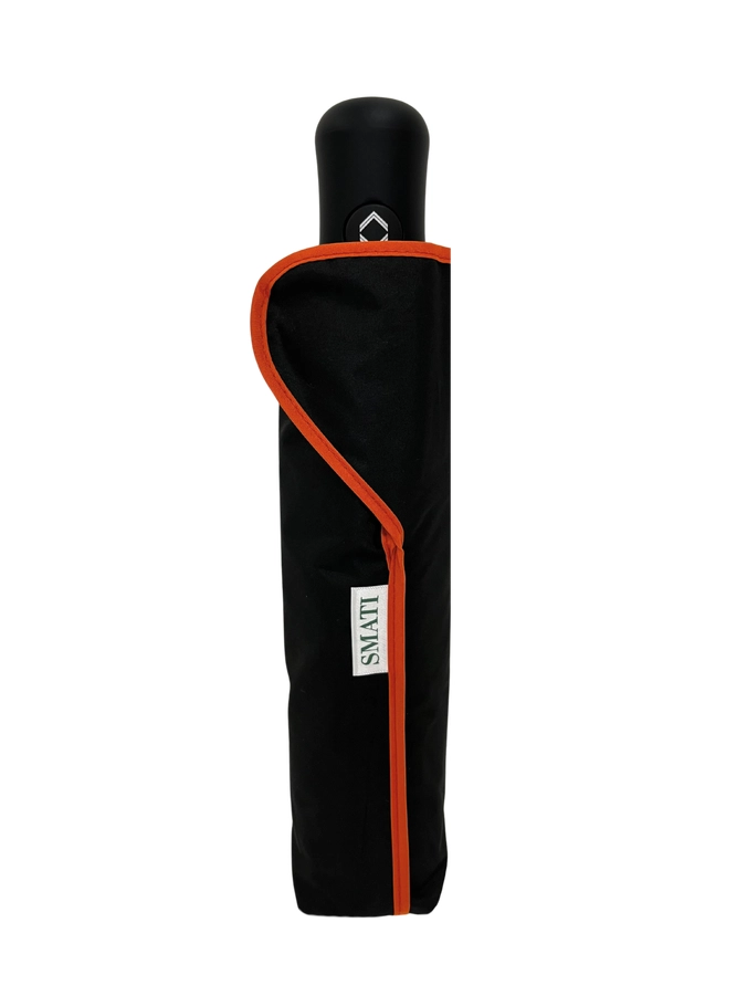 Petit Parapluie Ecologique Automatique Orange – Image 3
