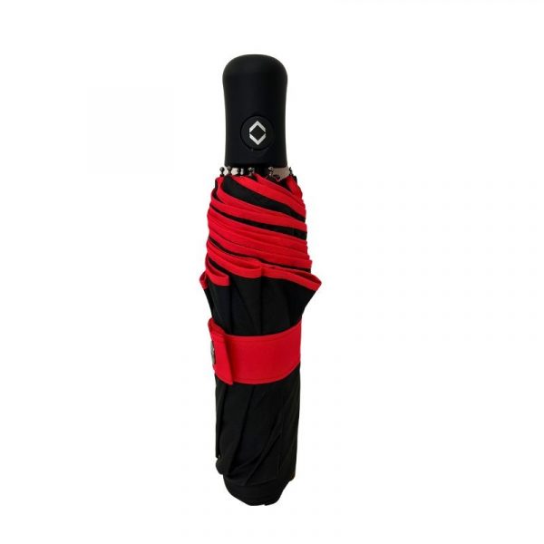 Petit Parapluie Ecologique Automatique Rouge