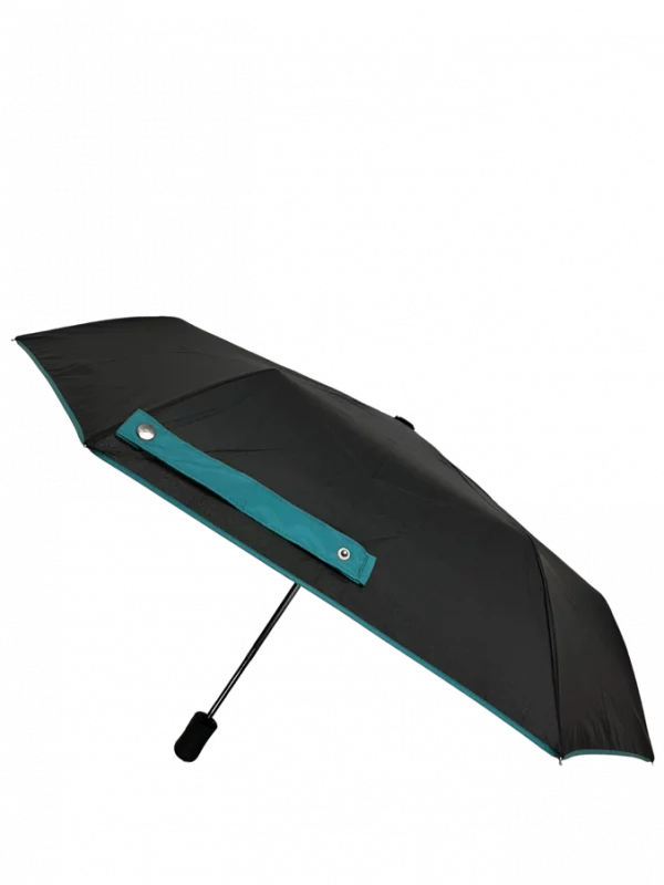 Petit Parapluie Ecologique Automatique Vert – Image 2