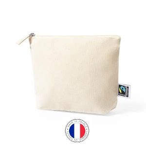 Trousse à Maquillage en Coton Naturel