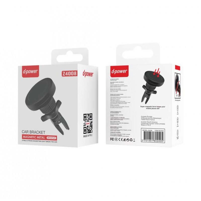 Support de Voiture Magnétique Aimanté Pour téléphone Portable