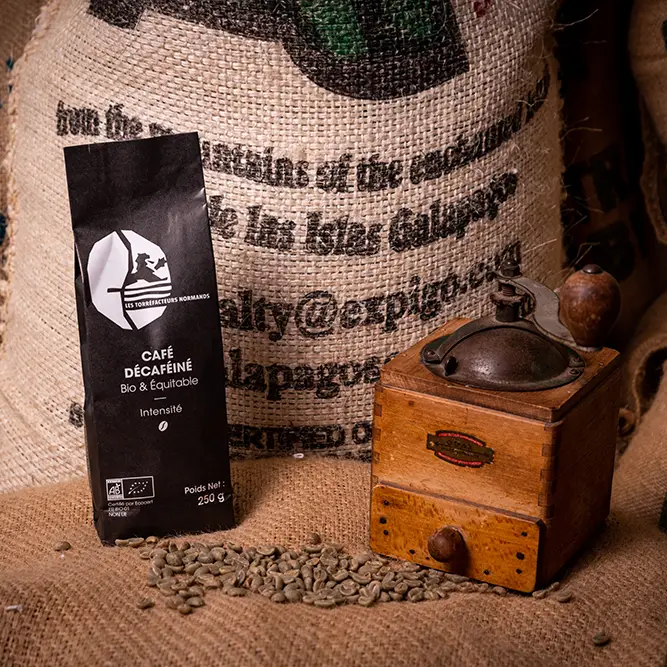 Le Décaféiné Bio et Equitable - 250 Gr - Moulu